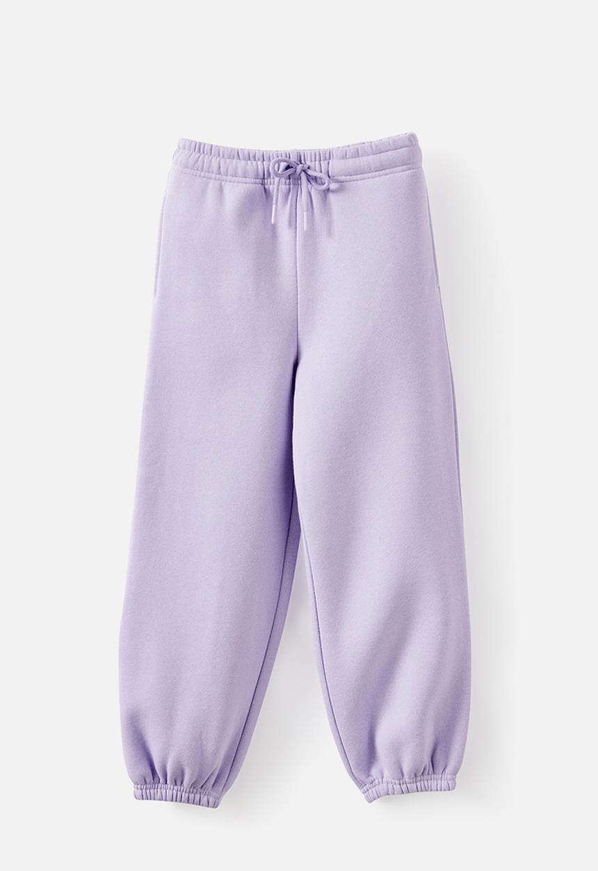 Cotton On - Sammy Oversized Hoodie & Relaxed Trackpant Pack - Vintage Lilac/Fun Day Club
