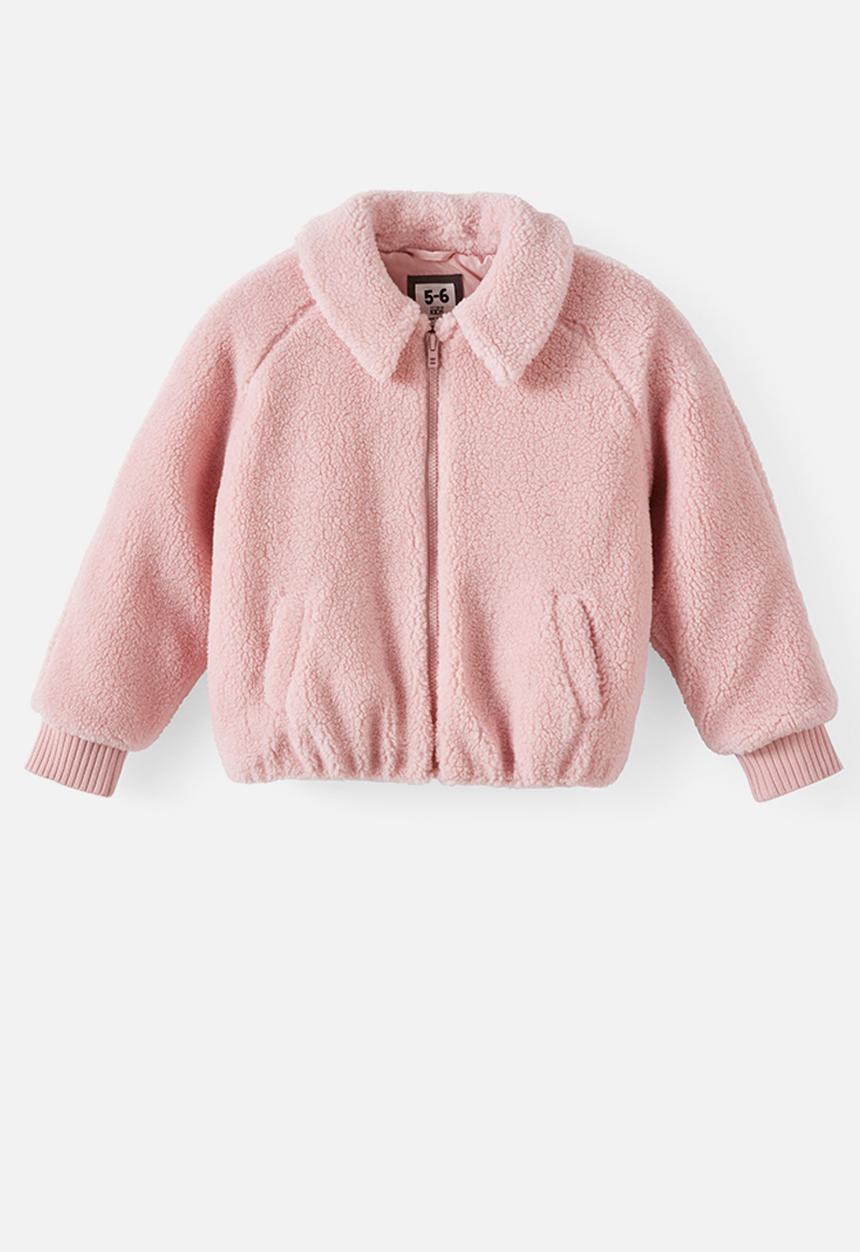 Cotton On - Teddy Bomber Jacket - Zephyr