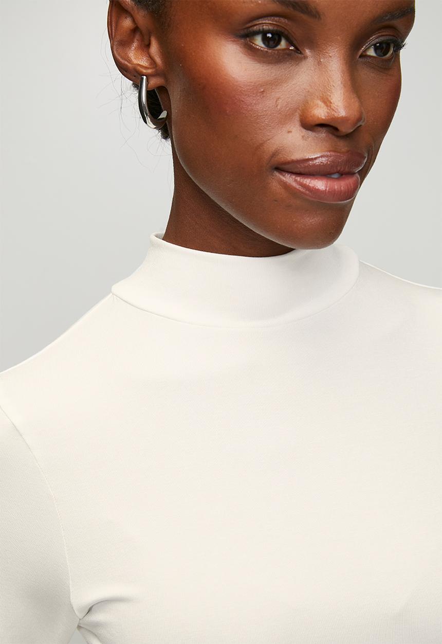 Me&B - Luxe Poloneck Essential - Milk
