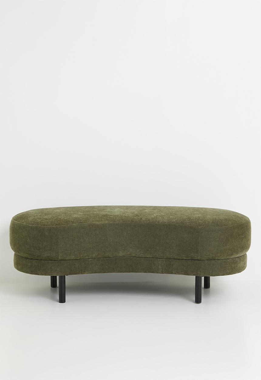 Sixth Floor - Hyancinth Ottoman - Green