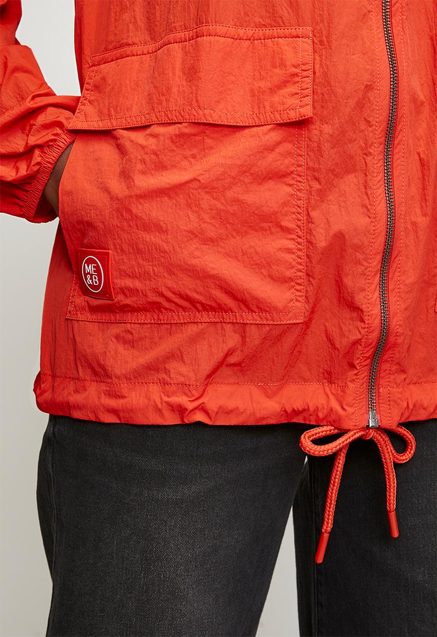 Me&B - Cropped Element Jacket - Coral