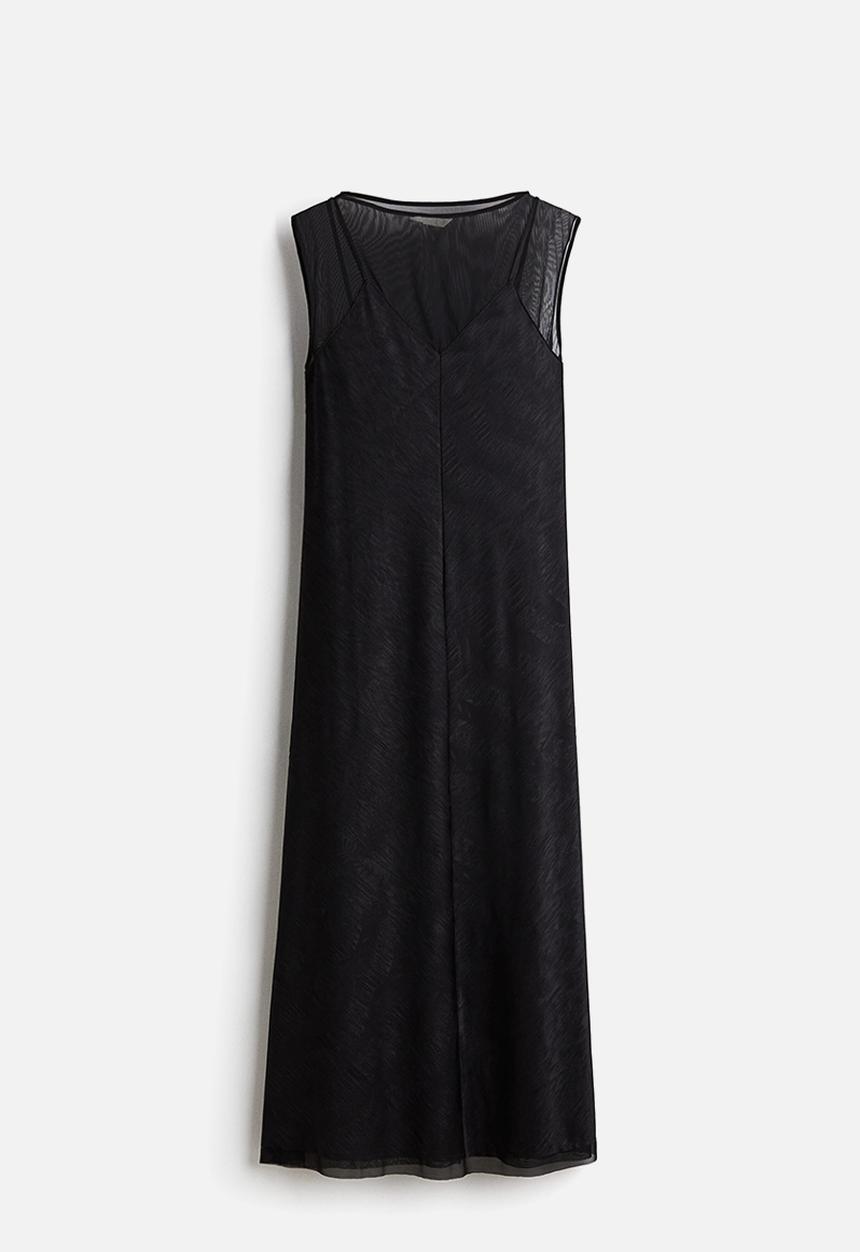 H&M - Layered dress - black