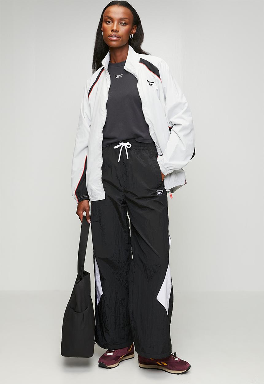 Reebok - Heritage Blocked Woven Track Pant - Black/White