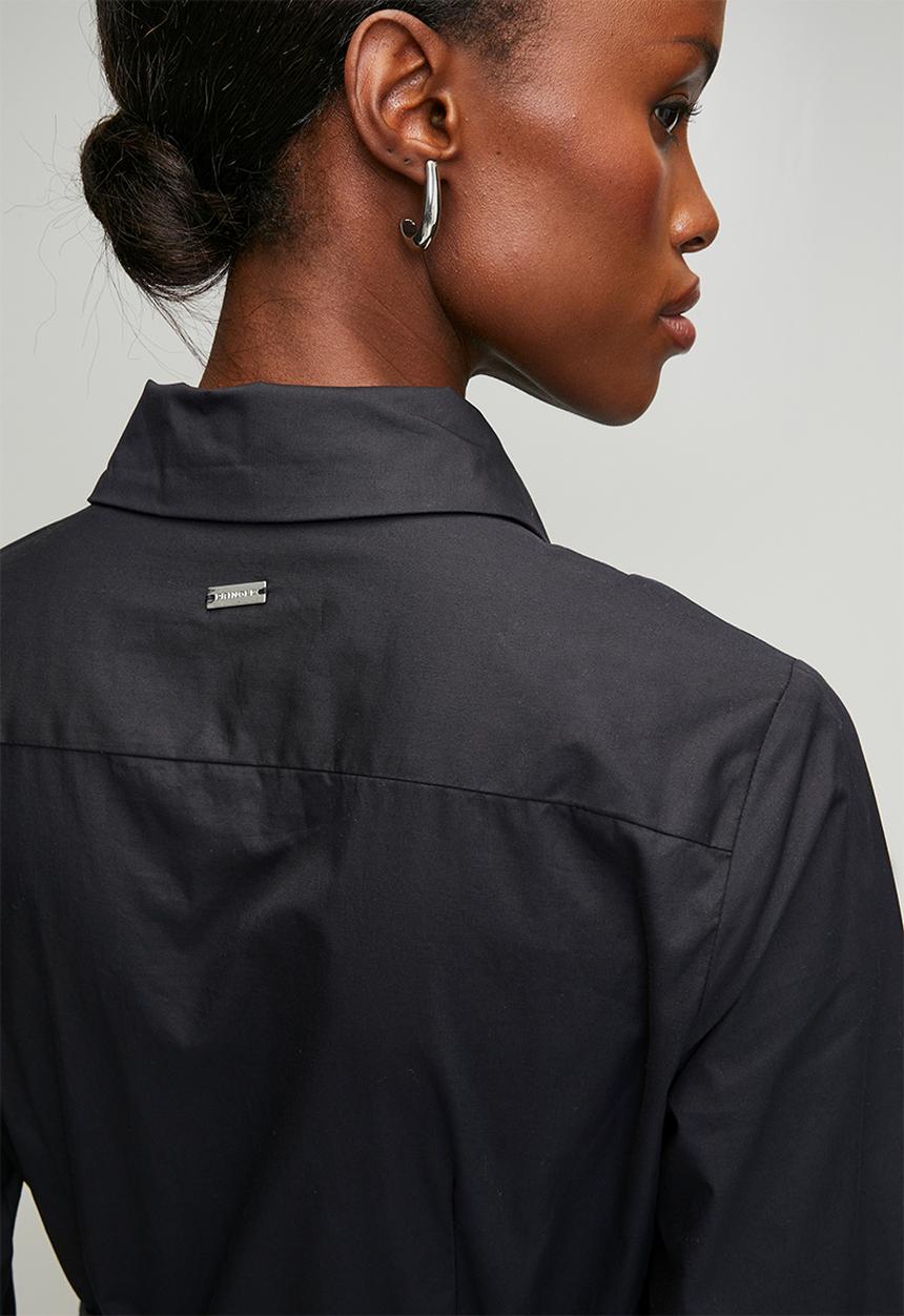Pringle of Scotland - Pringle lyla shirt dress  - navy