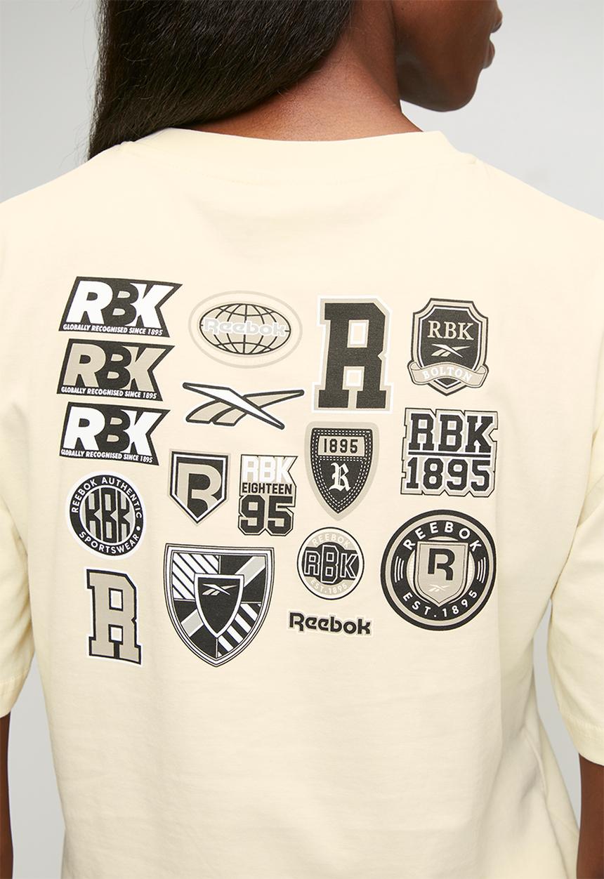 Reebok - Blended Patches T-Shirt - Chalk