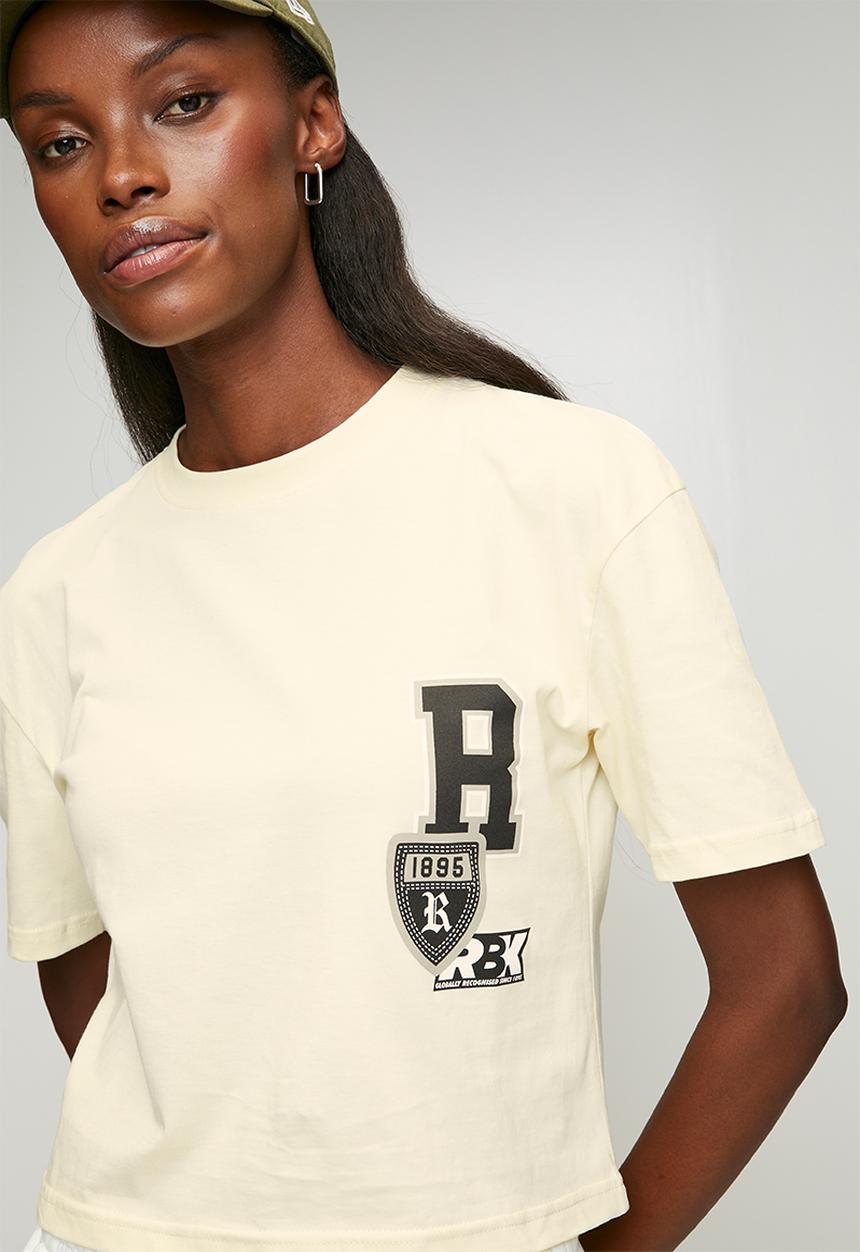 Reebok - Blended Patches T-Shirt - Chalk