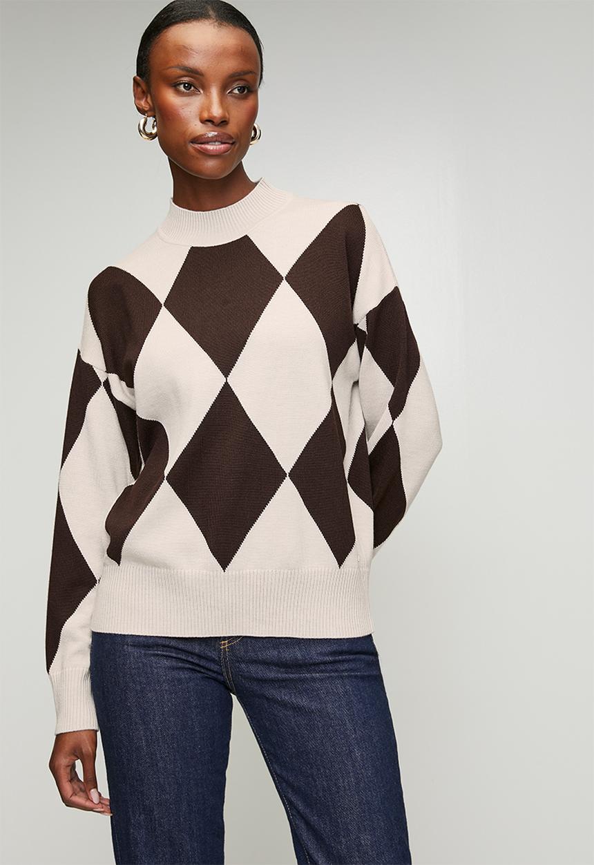 Pringle of Scotland - Pringle nora merino jersey - stone