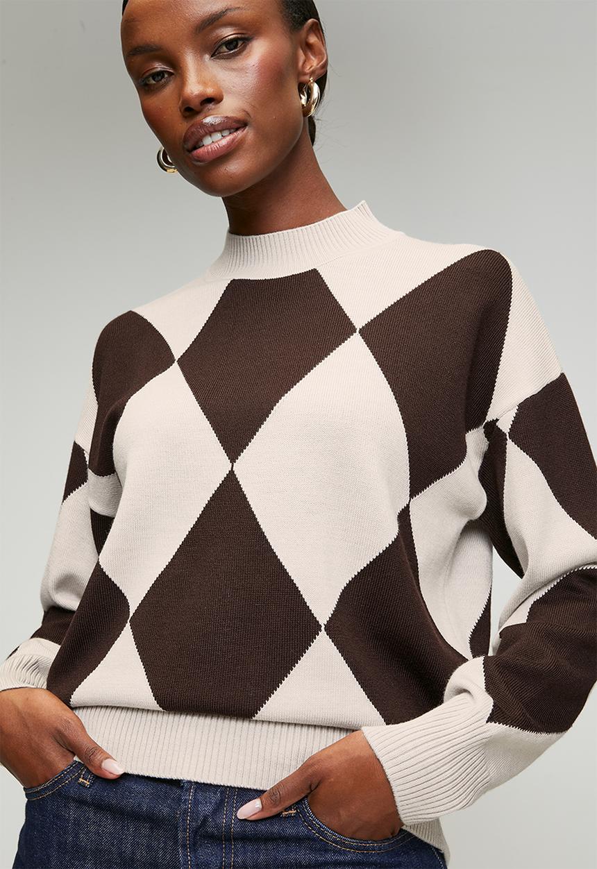 Pringle of Scotland - Pringle nora merino jersey - stone