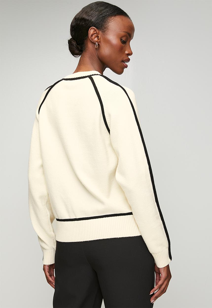 Pringle of Scotland - Pringle elara knit poloneck - milk