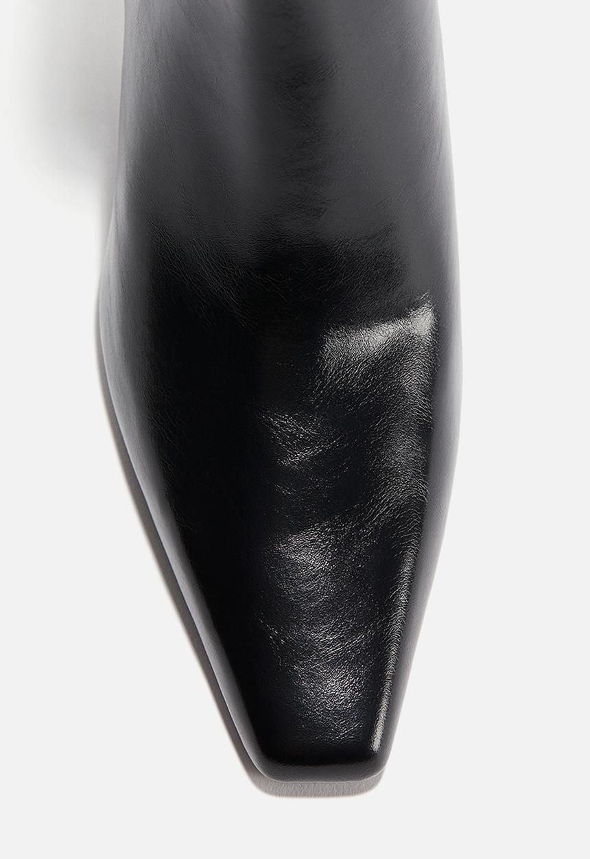 H&M - Heeled ankle boots - black