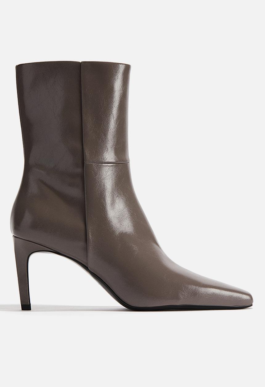 H&M - Heeled ankle boots - dark grey