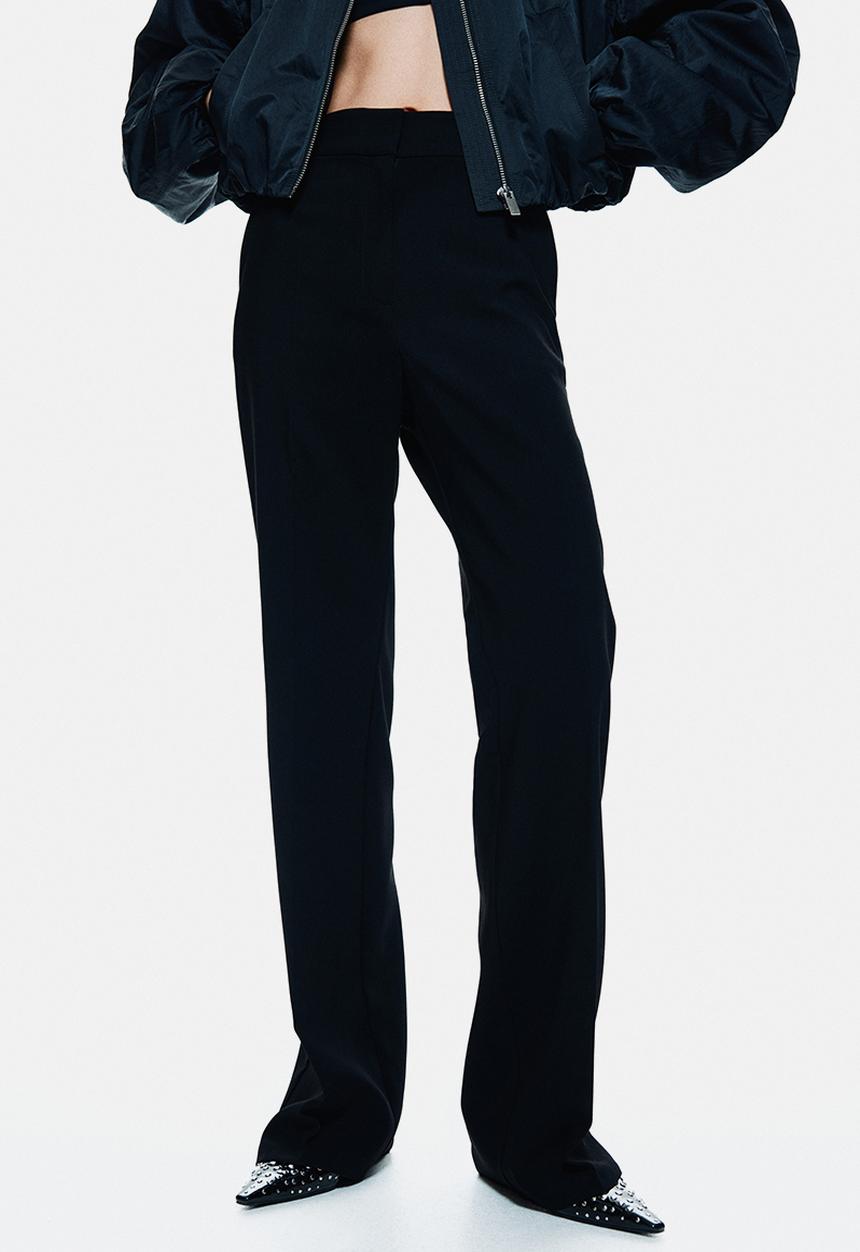 H&M - Tailored trousers - black