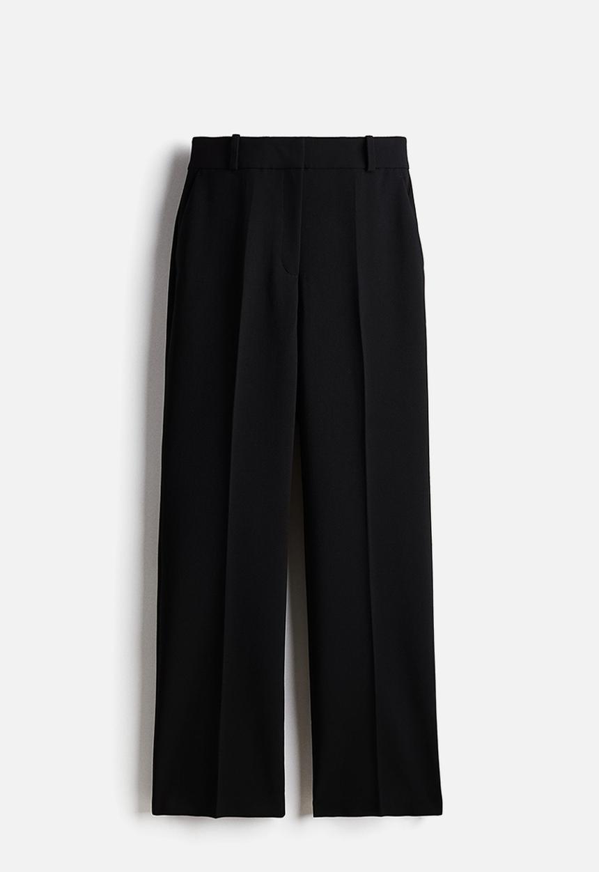 H&M - Tailored trousers - black