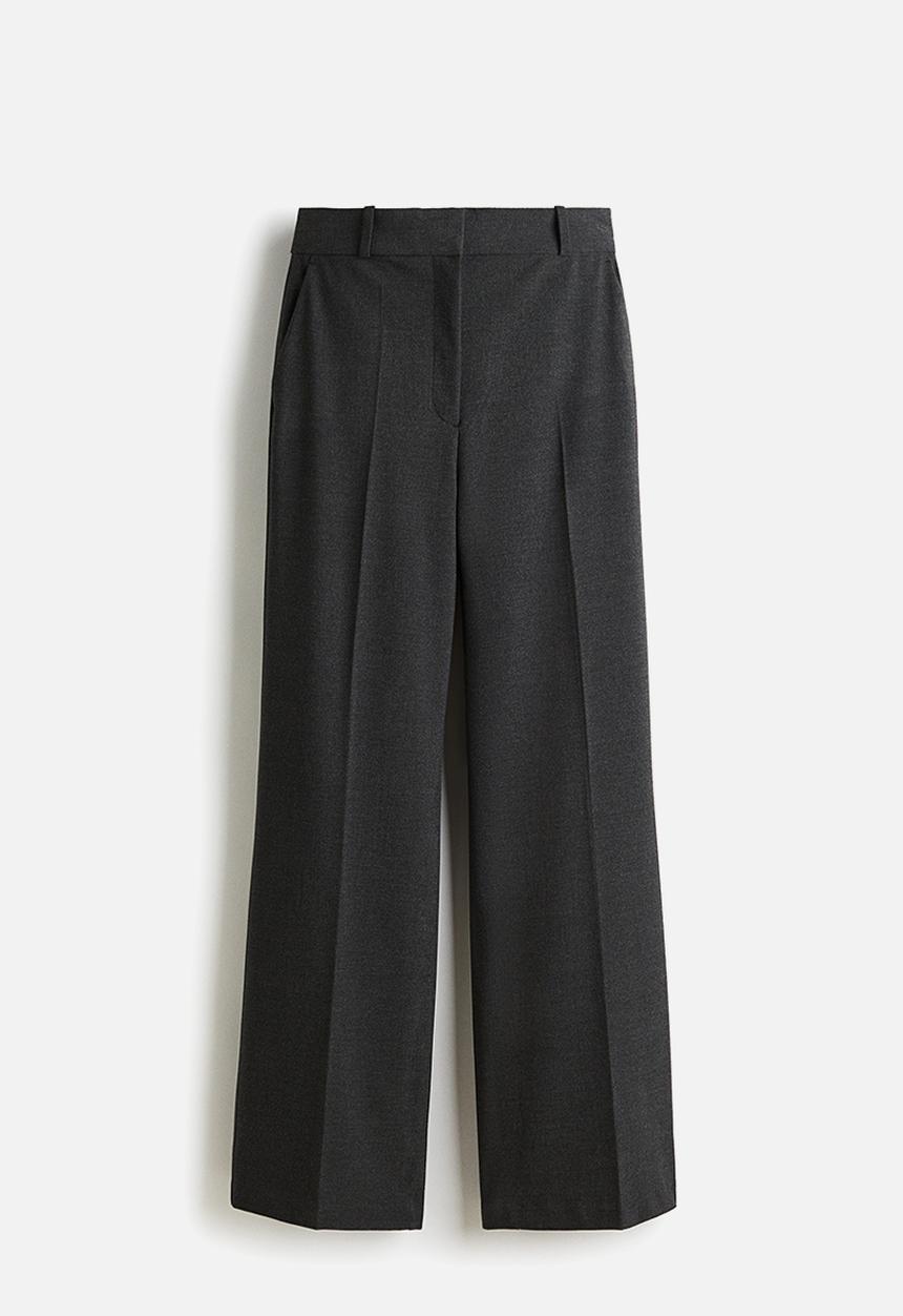 H&M - Tailored trousers - dark grey