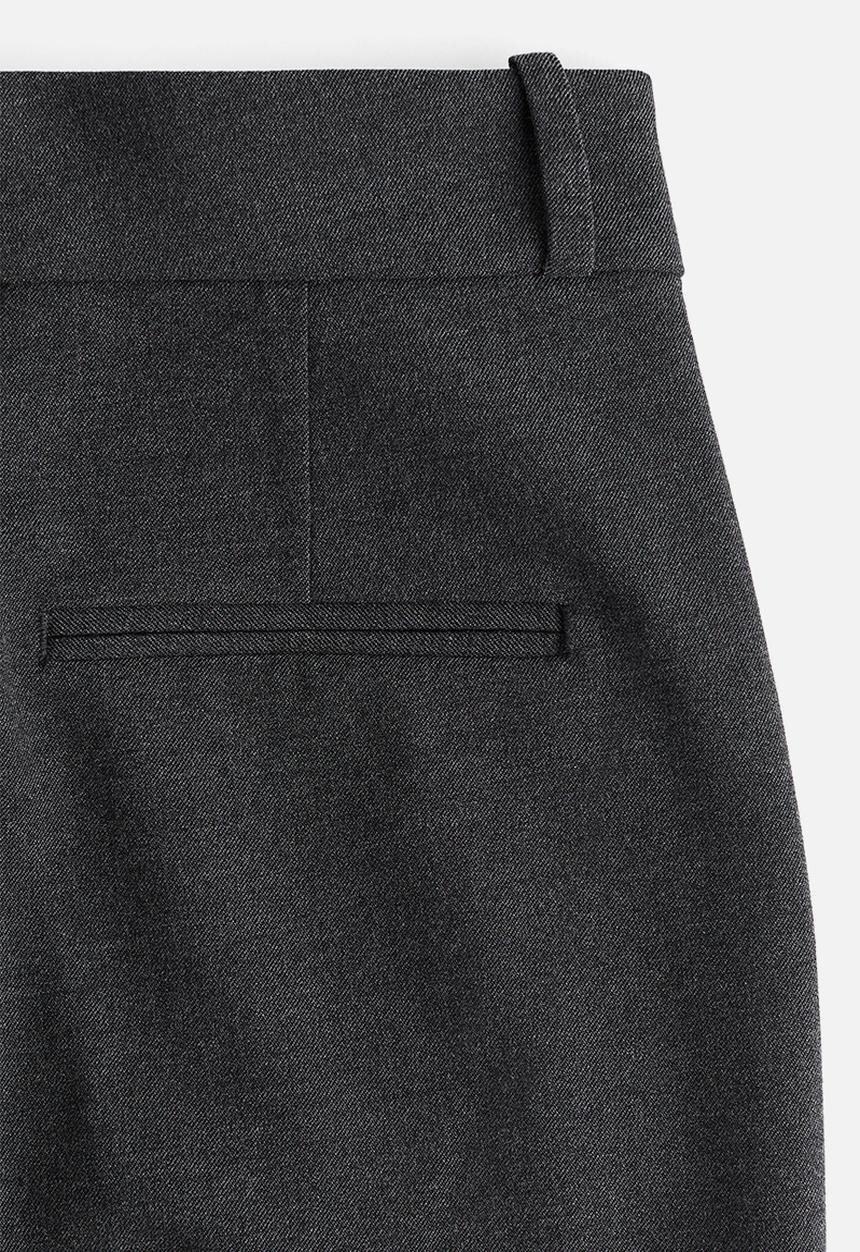 H&M - Tailored trousers - dark grey