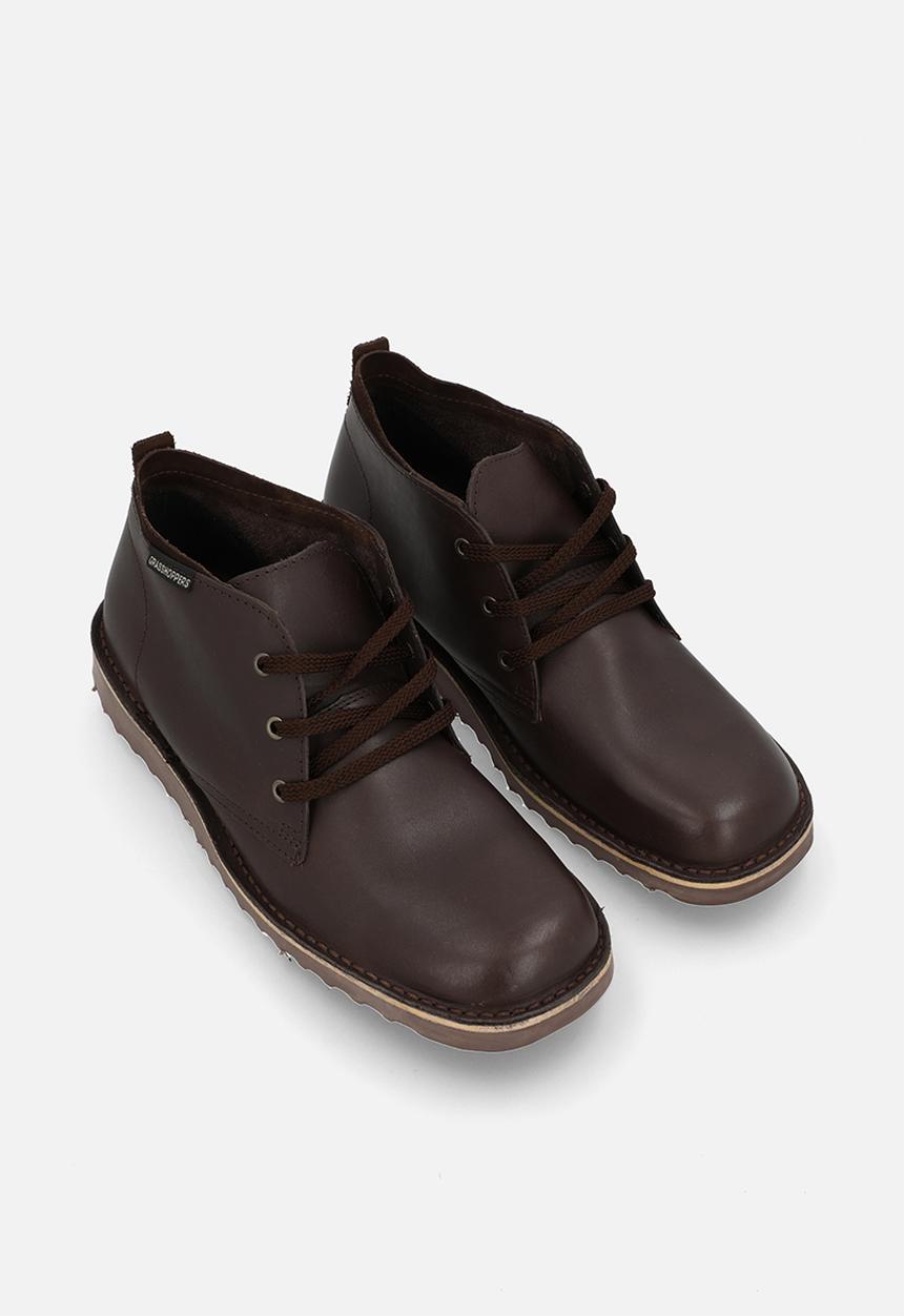 Grasshoppers - Griffin Brown - Brown leather