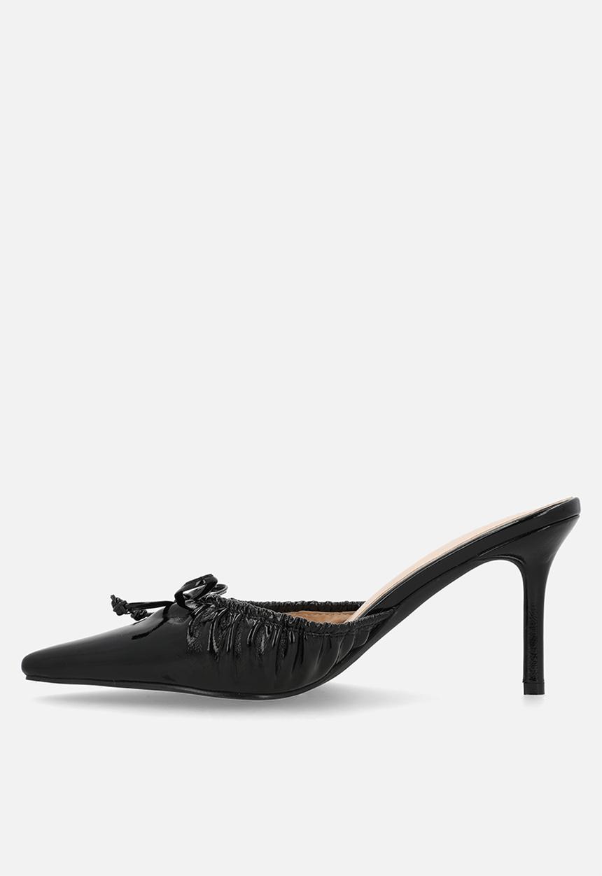 Raid London - Cyra closed toe stiletto heel mule - black 