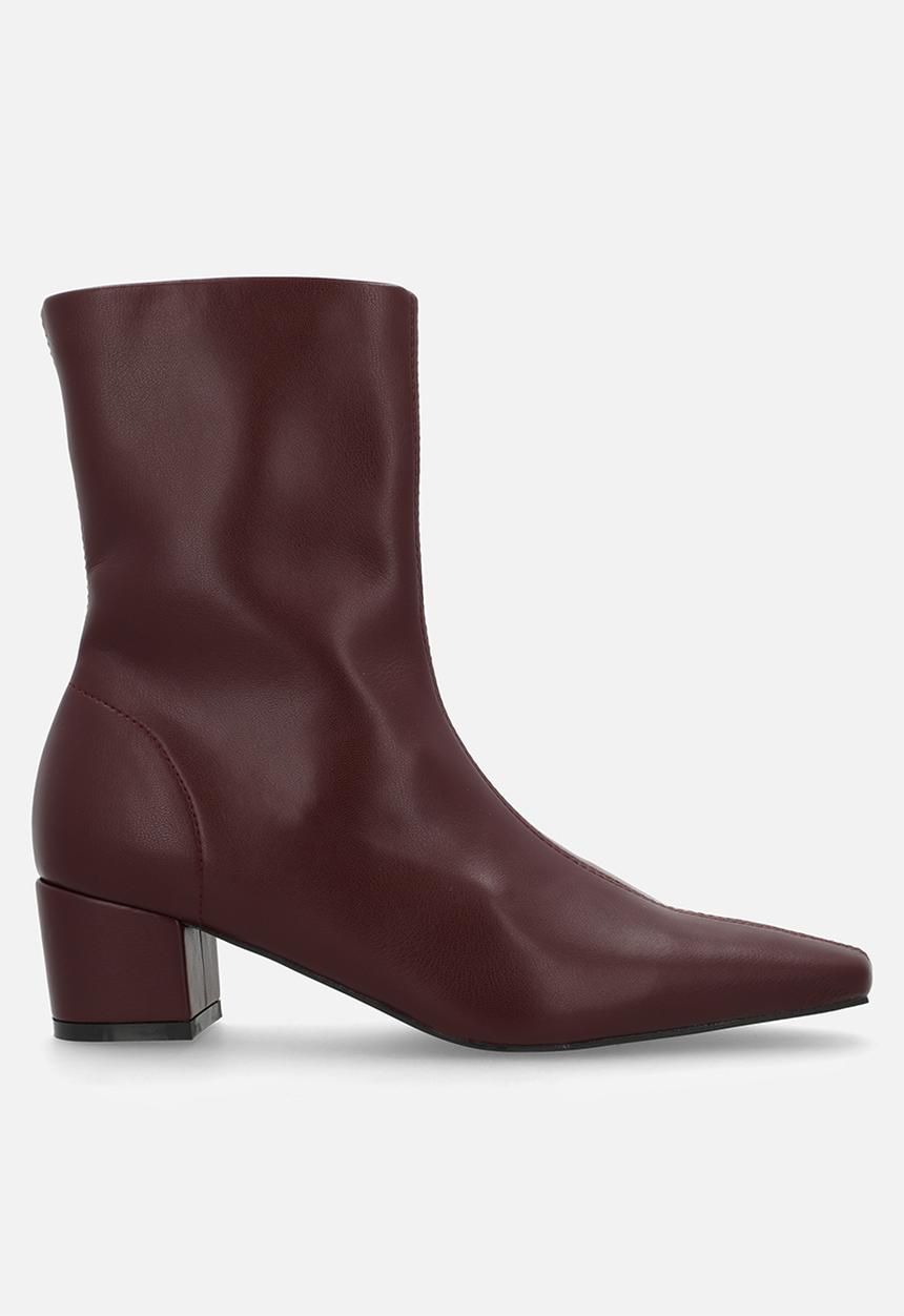 Raid London - Meadow sock boot - burgundy 