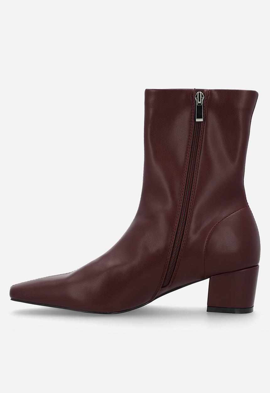 Raid London - Meadow sock boot - burgundy 
