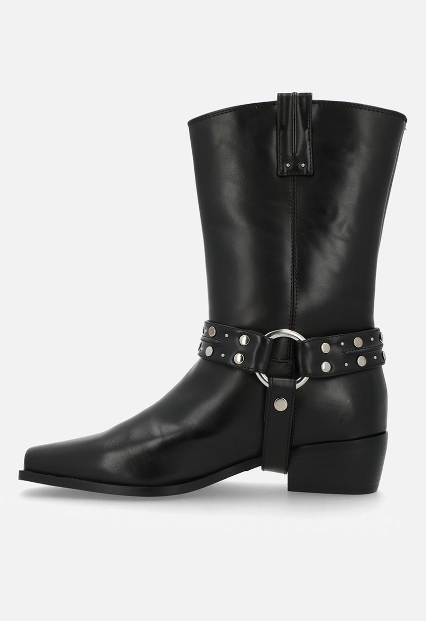 Raid London - Florrie biker boot - black 