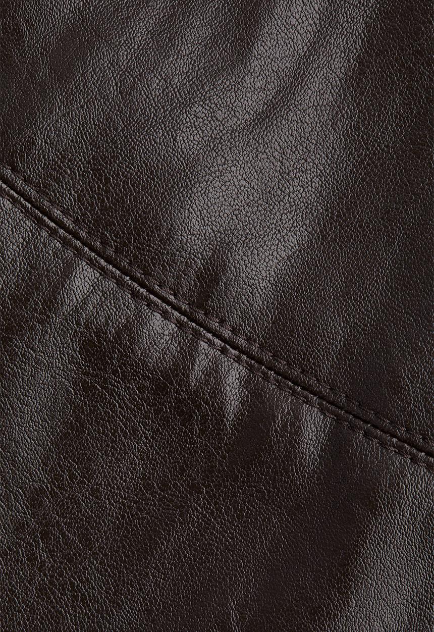 H&M - Circular mini skirt - dark brown