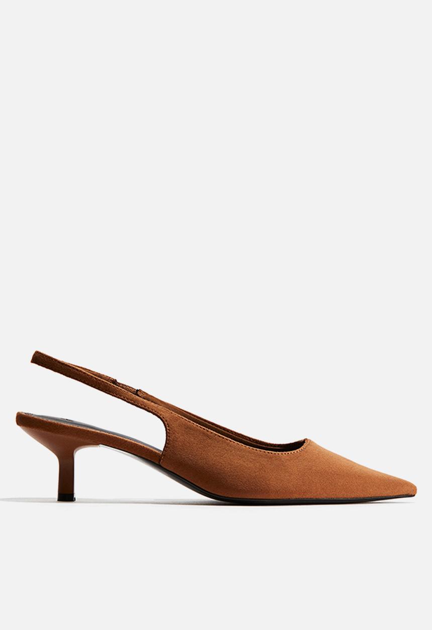 H&M - Slingback court shoes - brown