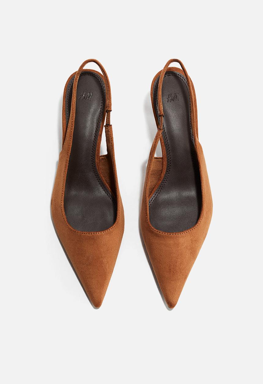 H&M - Slingback court shoes - brown