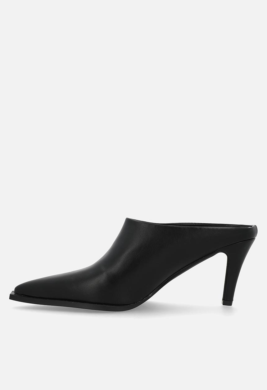 Raid London - Eldi closed toe stiletto heel mule - black 