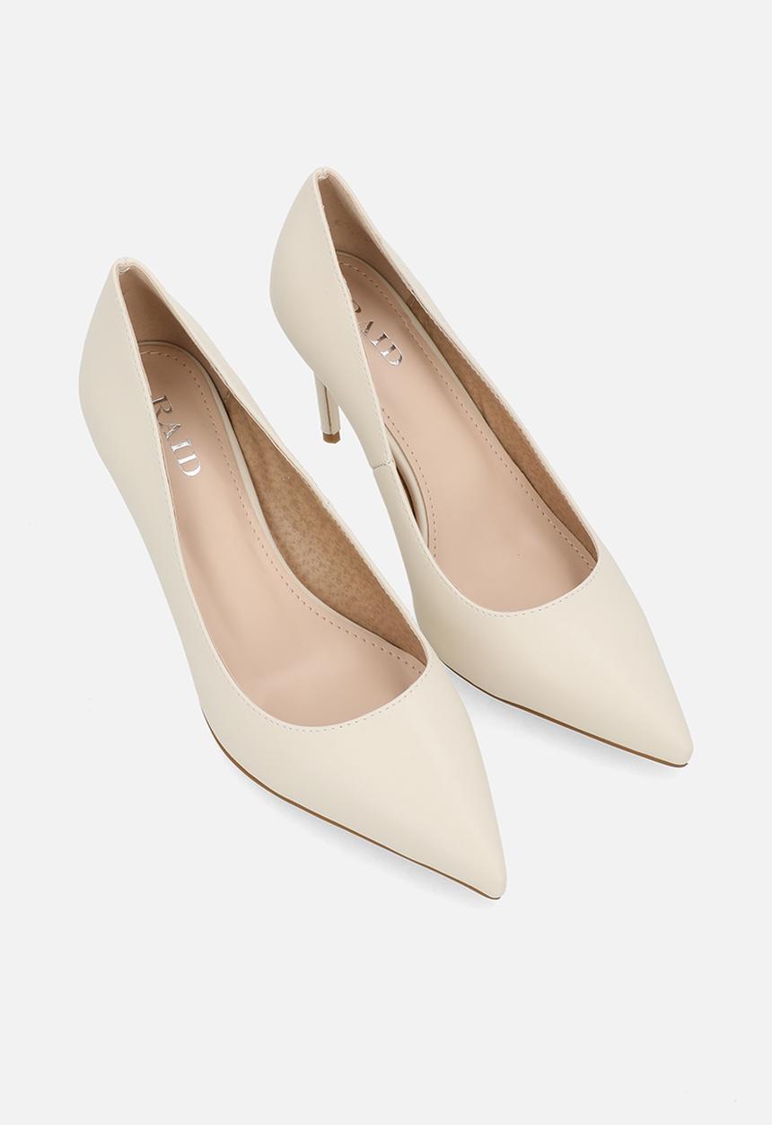 Raid London - Ziyara court stiletto heel - cream 