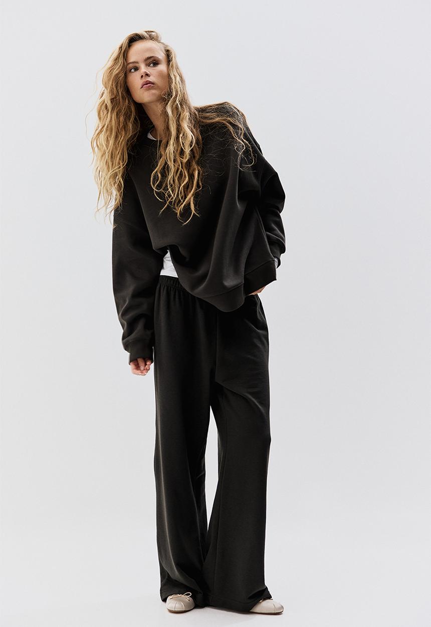 H&M - Oversized sweatshirt - dark green