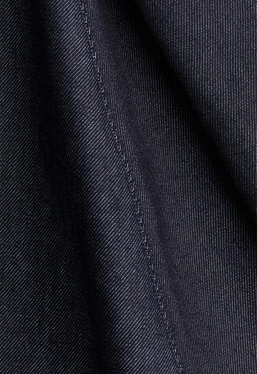 H&M - Flared denim skirt - dark denim blue