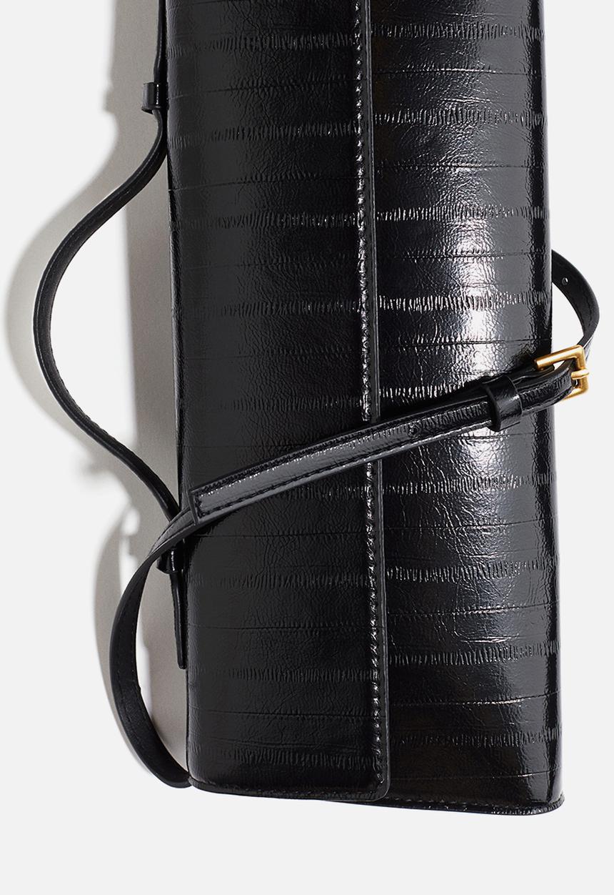 H&M - Rectangular crossbody bag - black