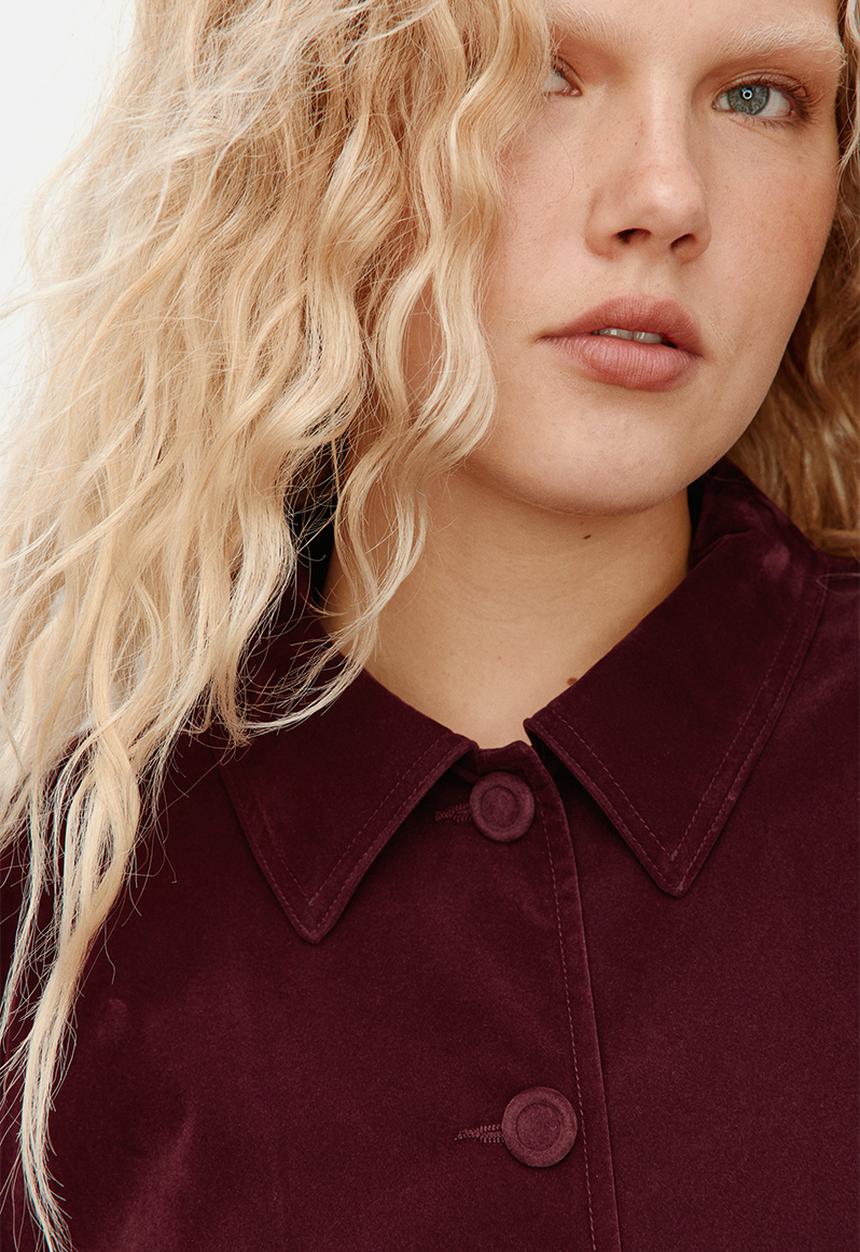 H&M - Jacket - burgundy