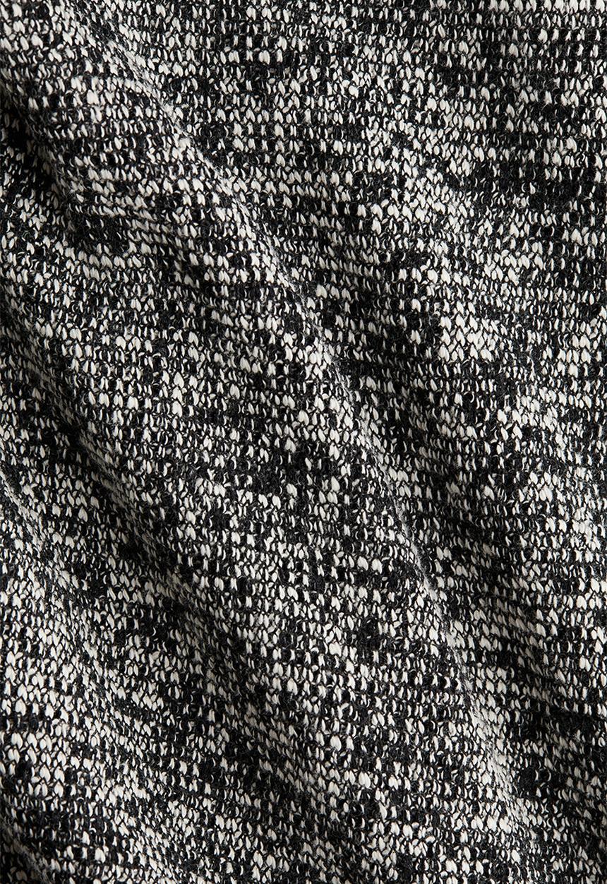 H&M - Jacquard-weave dress - black marl