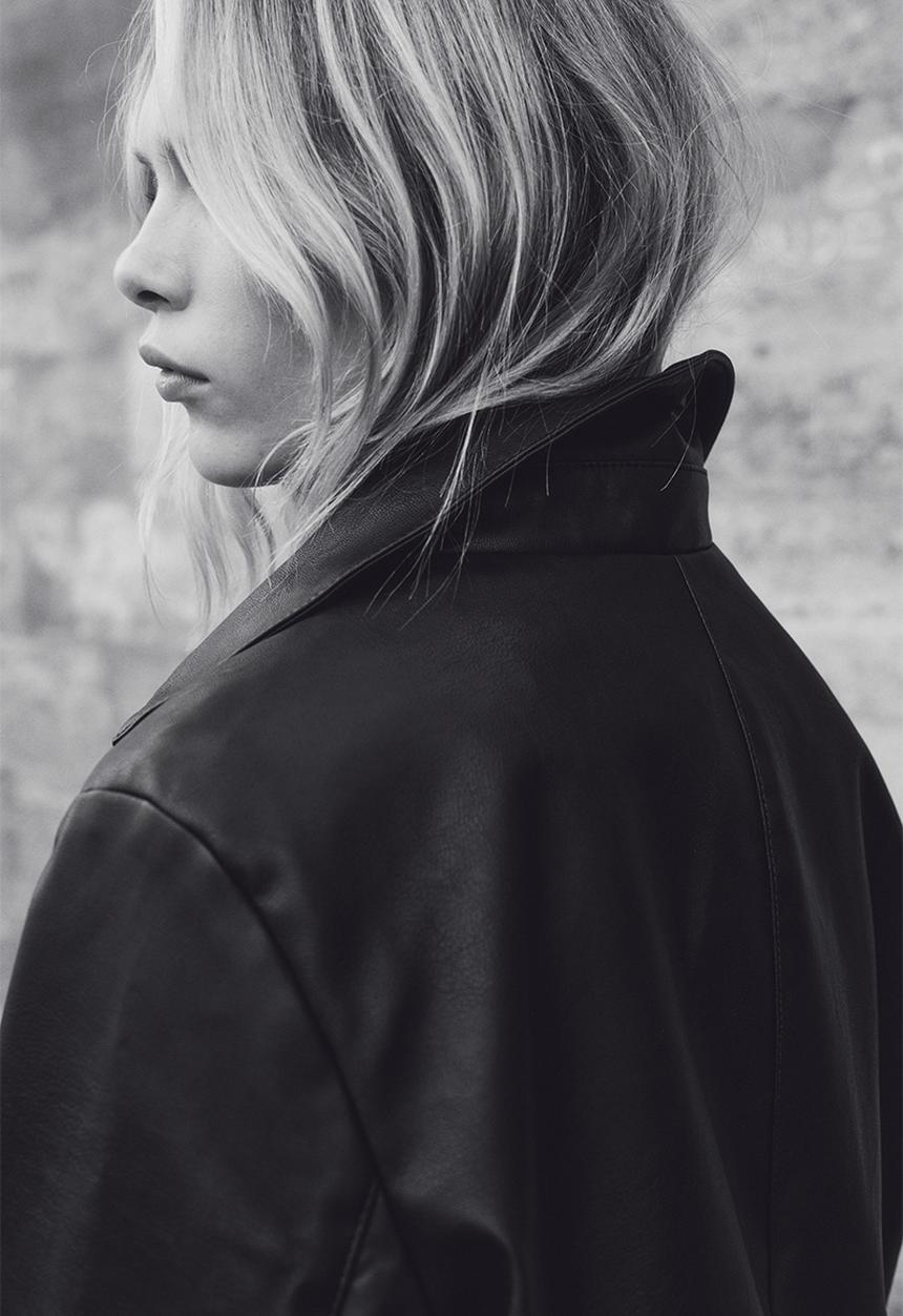 H&M - Coated jacket - black