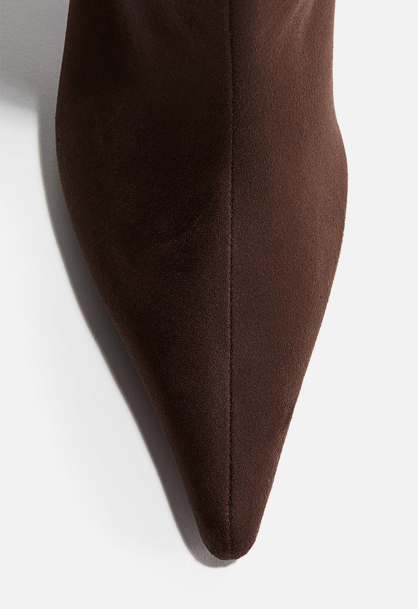H&M - Knee-high boots - dark brown