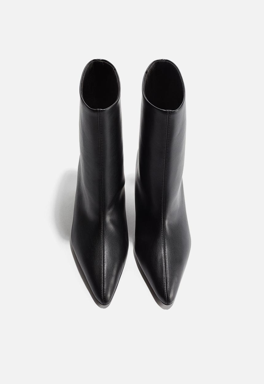 H&M - Heeled ankle boots - black