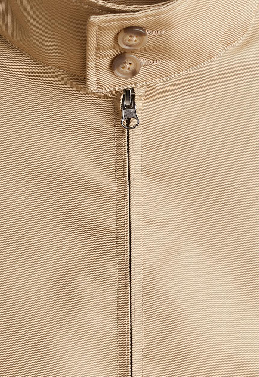 H&M - Loose fit funnel-neck jacket - beige
