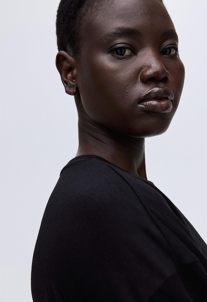 H&M - Long-sleeved top - black