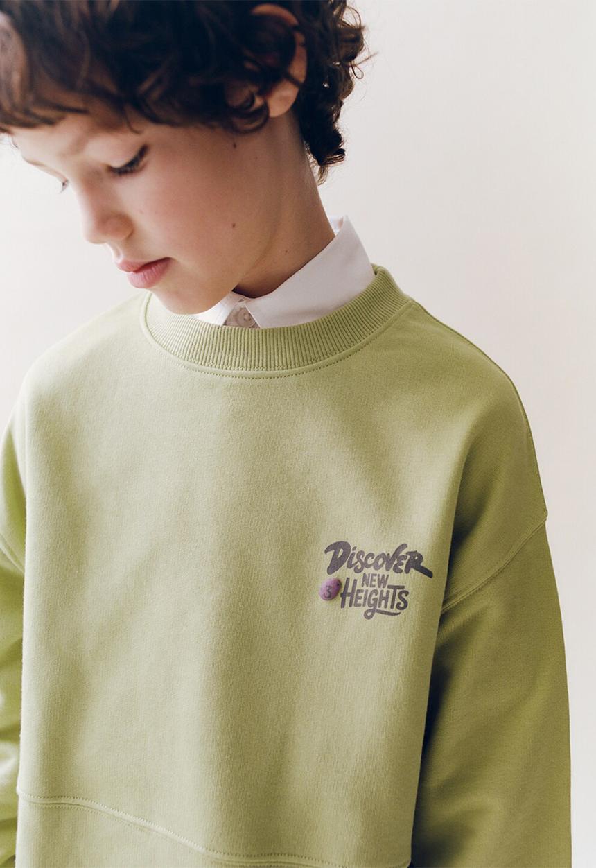 MANGO - Sweatshirt EDISCO - Bright Yellow
