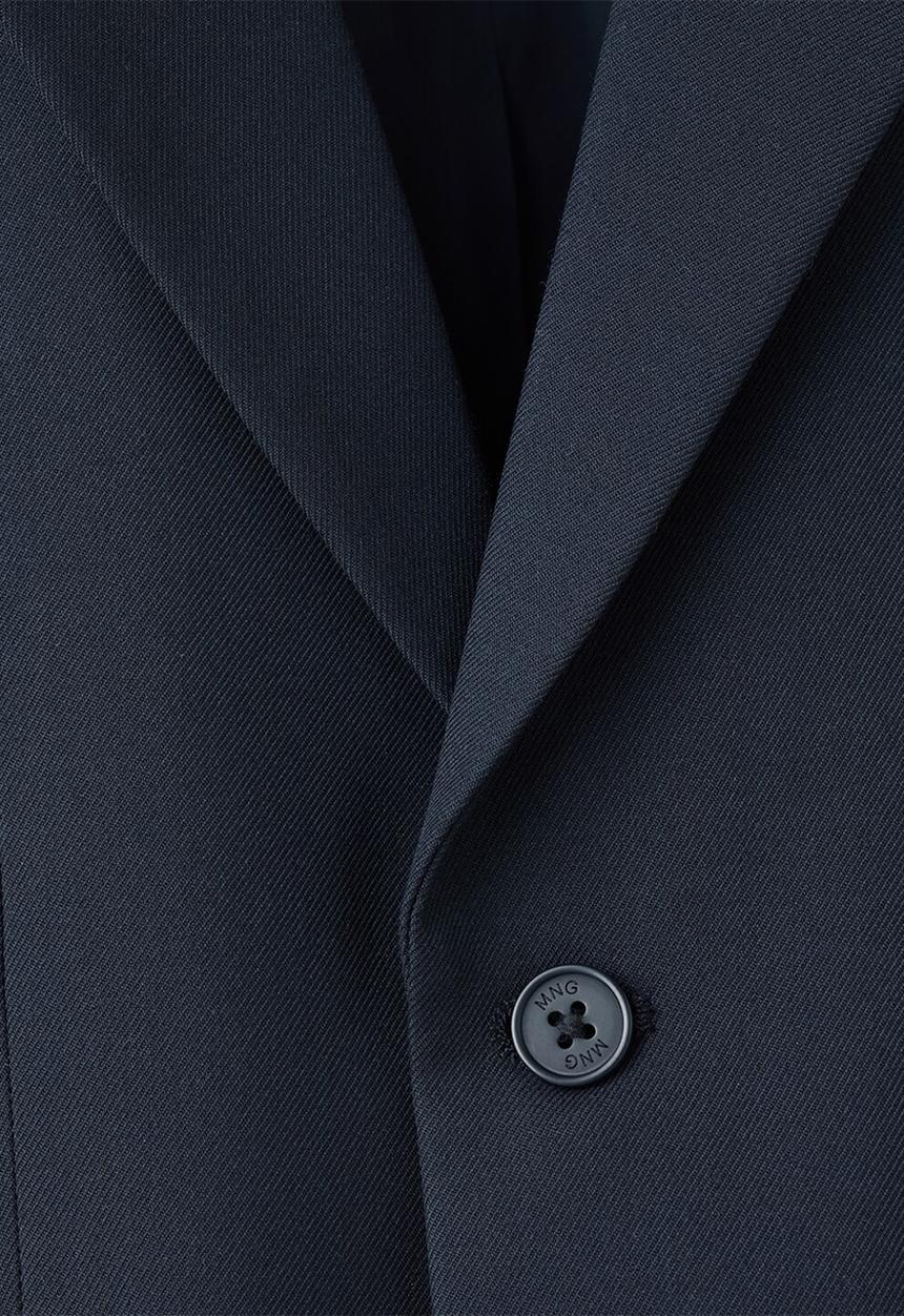 MANGO - Chaqueta - Navy