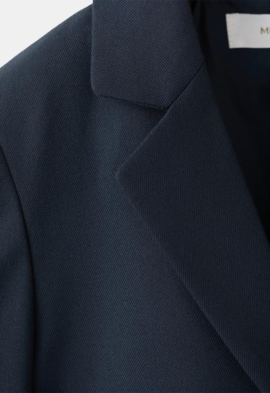 MANGO - Chaqueta - Navy