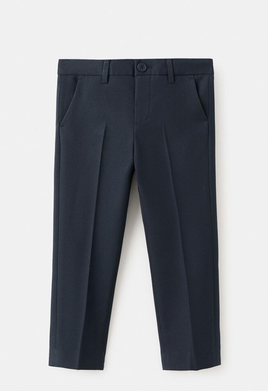 MANGO - Pantalon - Navy