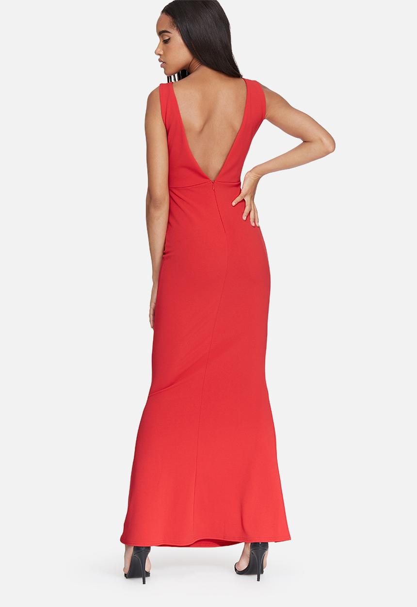 Missguided - Low back maxi dress