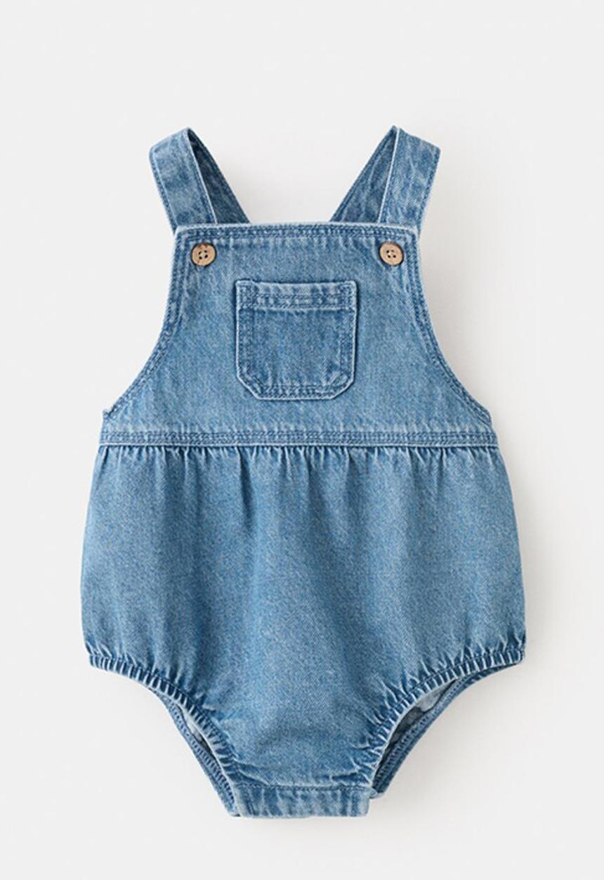 MANGO - Pelele - Open Blue