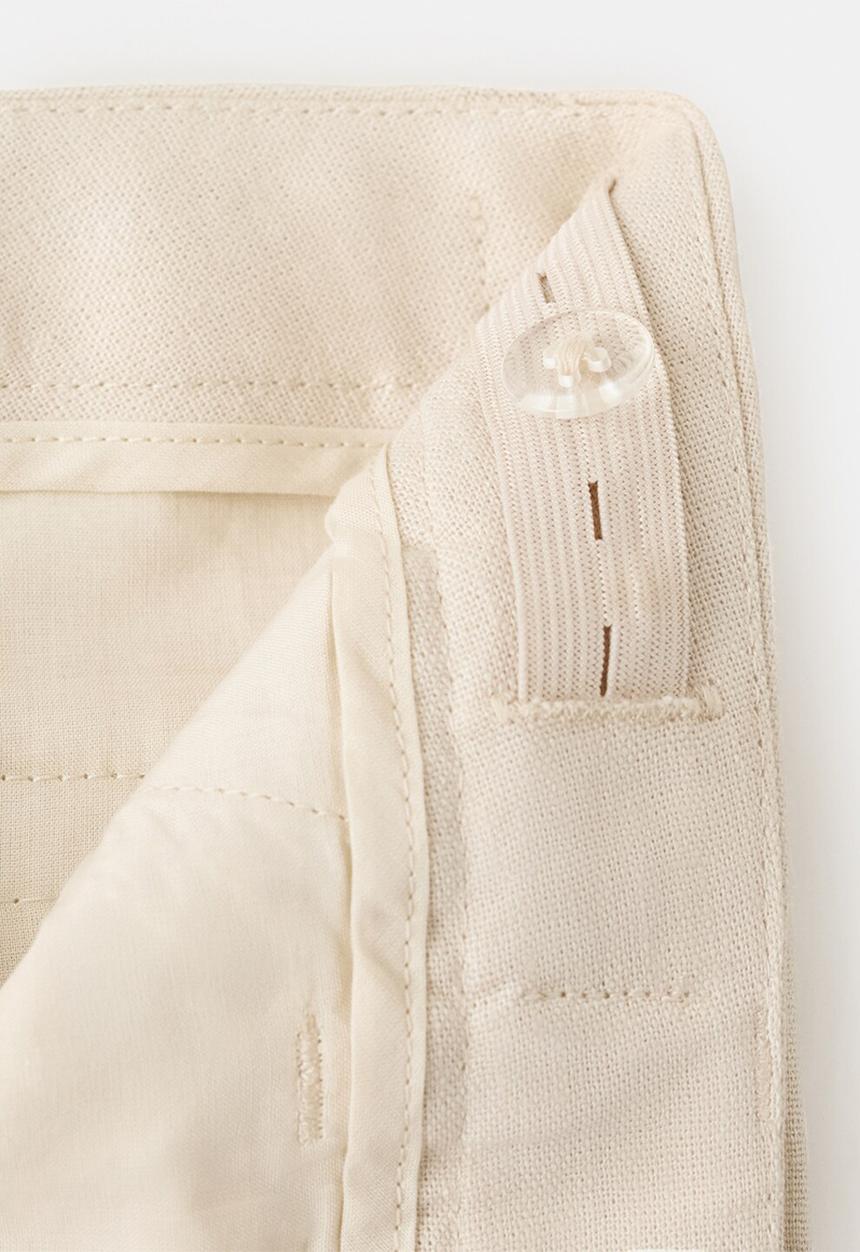 MANGO - Trousers RIOP - Light Beige