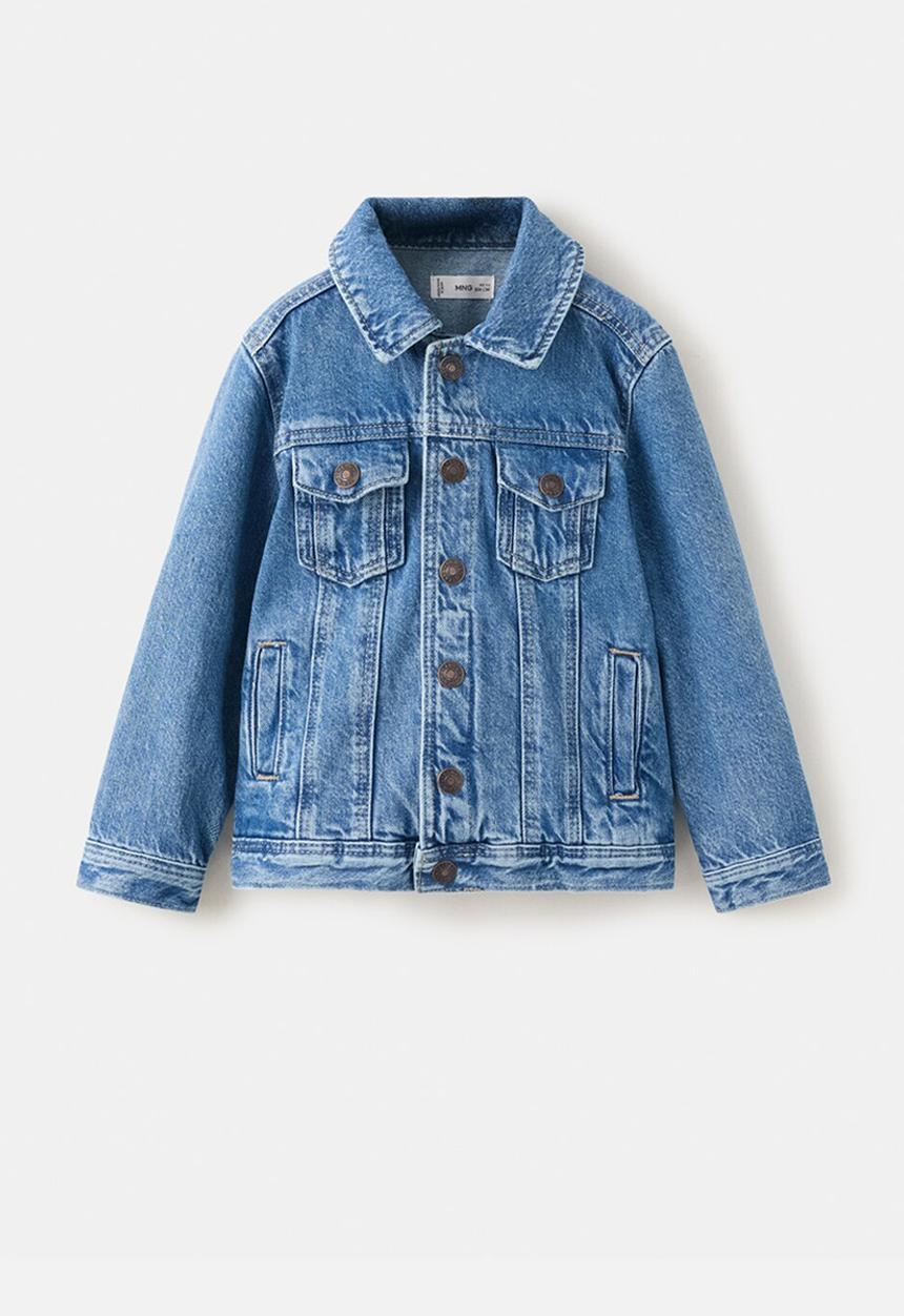 MANGO - Jacket DIEGO - Open Blue