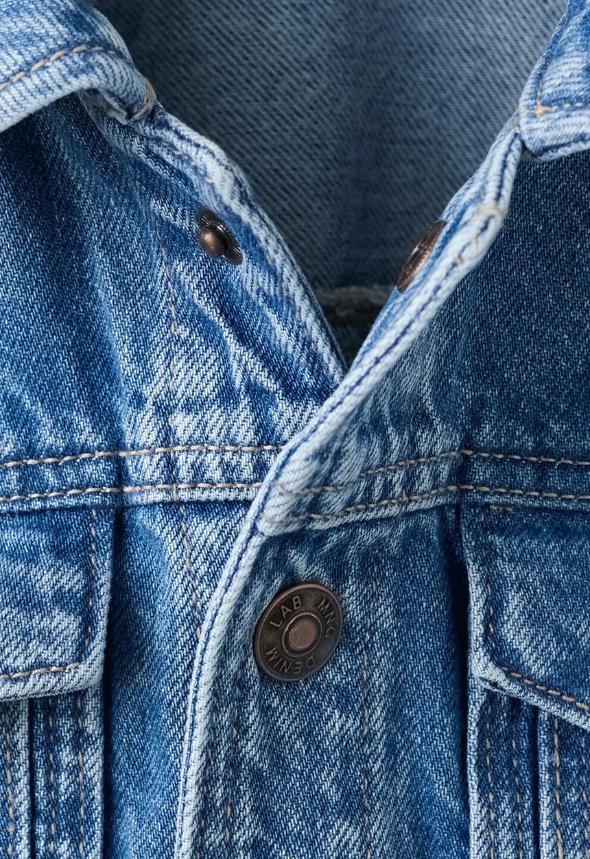 MANGO - Jacket DIEGO - Open Blue