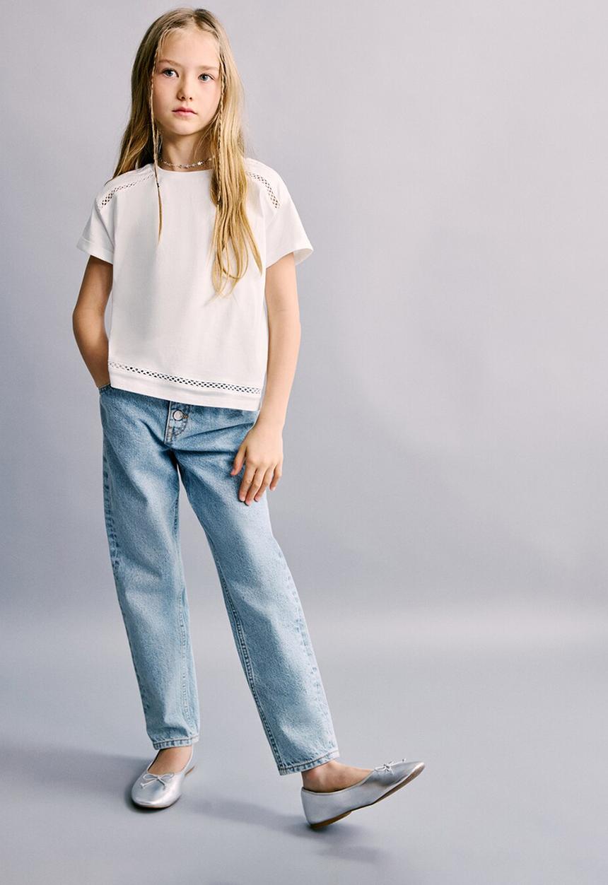MANGO - T-Shirt ELLIE - Natural