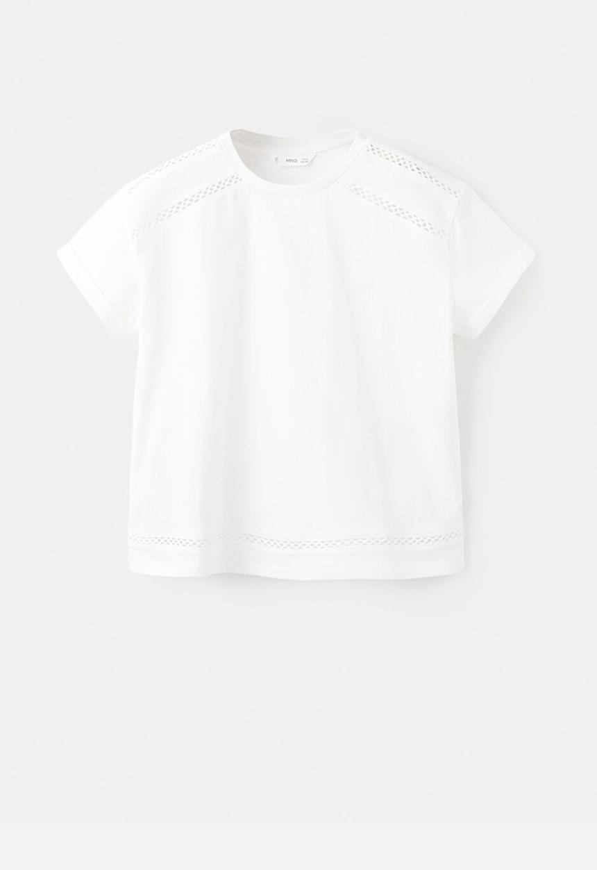 MANGO - T-Shirt ELLIE - Natural
